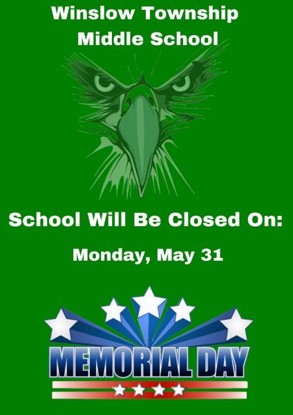 Memorial Day (School Closed)